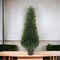 4.7ft Cedar Cone Topiary Tree in Black Pot, Floral Home by Artificial Flowers